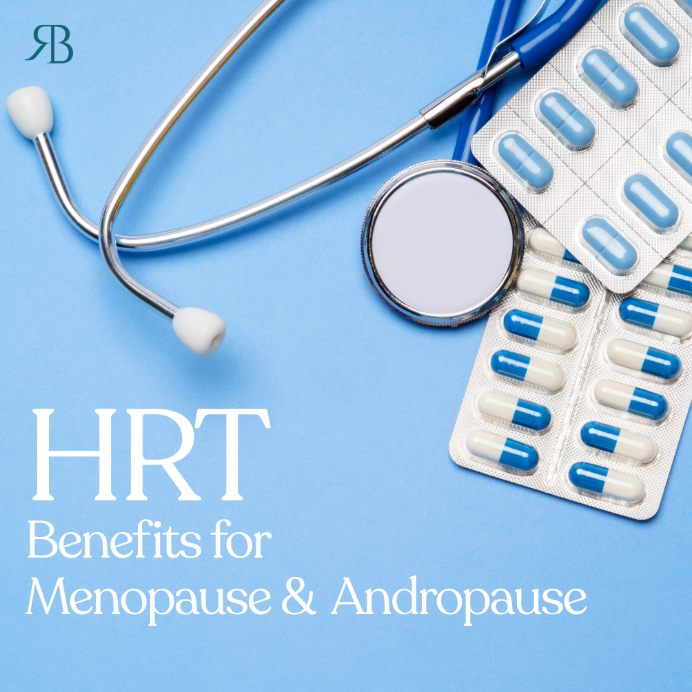HRT for Menopause & Andropause – What to Expect