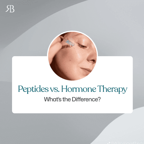 Peptides vs. Hormone Therapy – What’s the Difference?